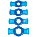 Image de TITANMEN TOOLS COCK RING SET BLEU